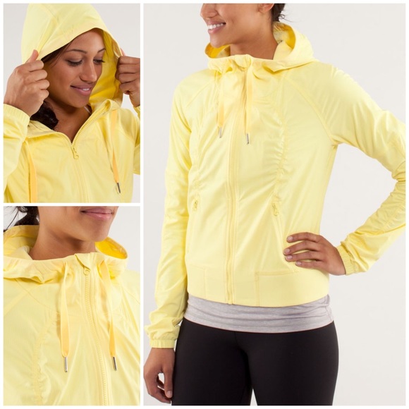 Lululemon Street To Studio Jacket Sz 6 In Mellow Lemon - Picture 3 of 8